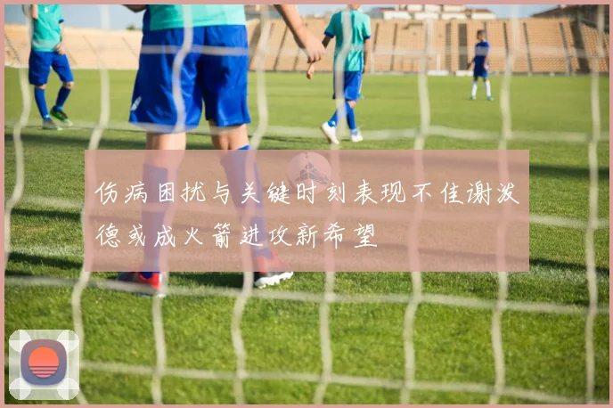 伤病困扰与关键时刻表现不佳谢泼德或成火箭进攻新希望